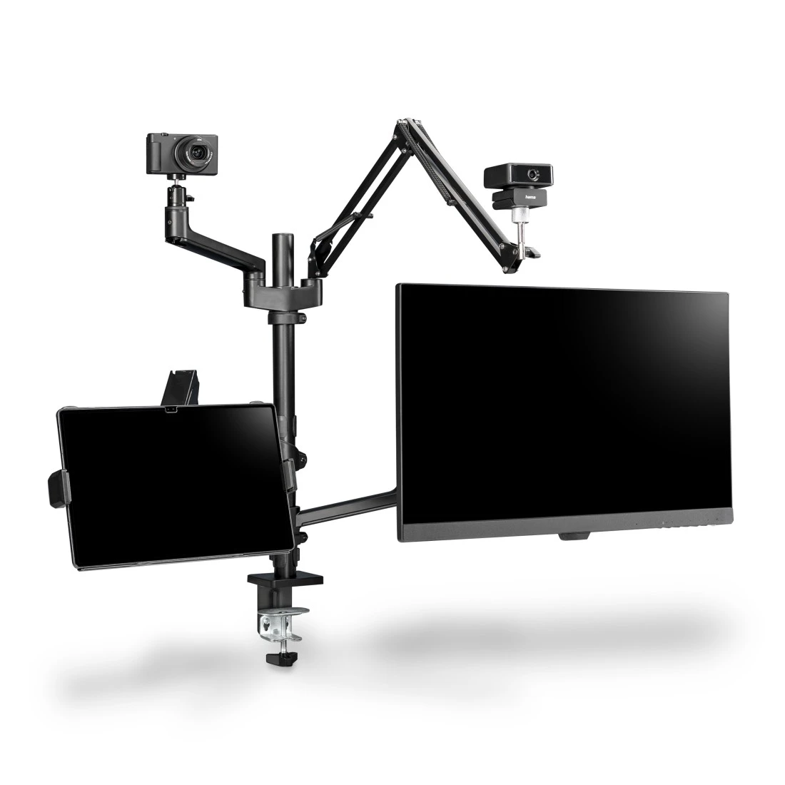 Monitor Halterung Mit Laptop Arm 13-32 Zoll Bildschirmhalterung 1 & 17 Zoll  NEU