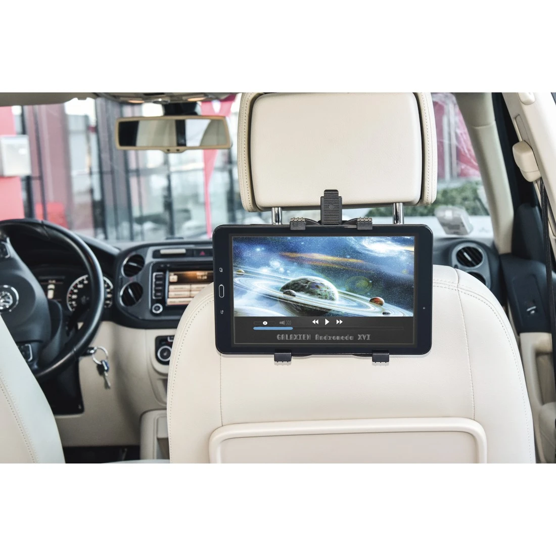 CLM-Tech Tablet Halterung Auto Kopfstütze - Kopfstützenhalterung