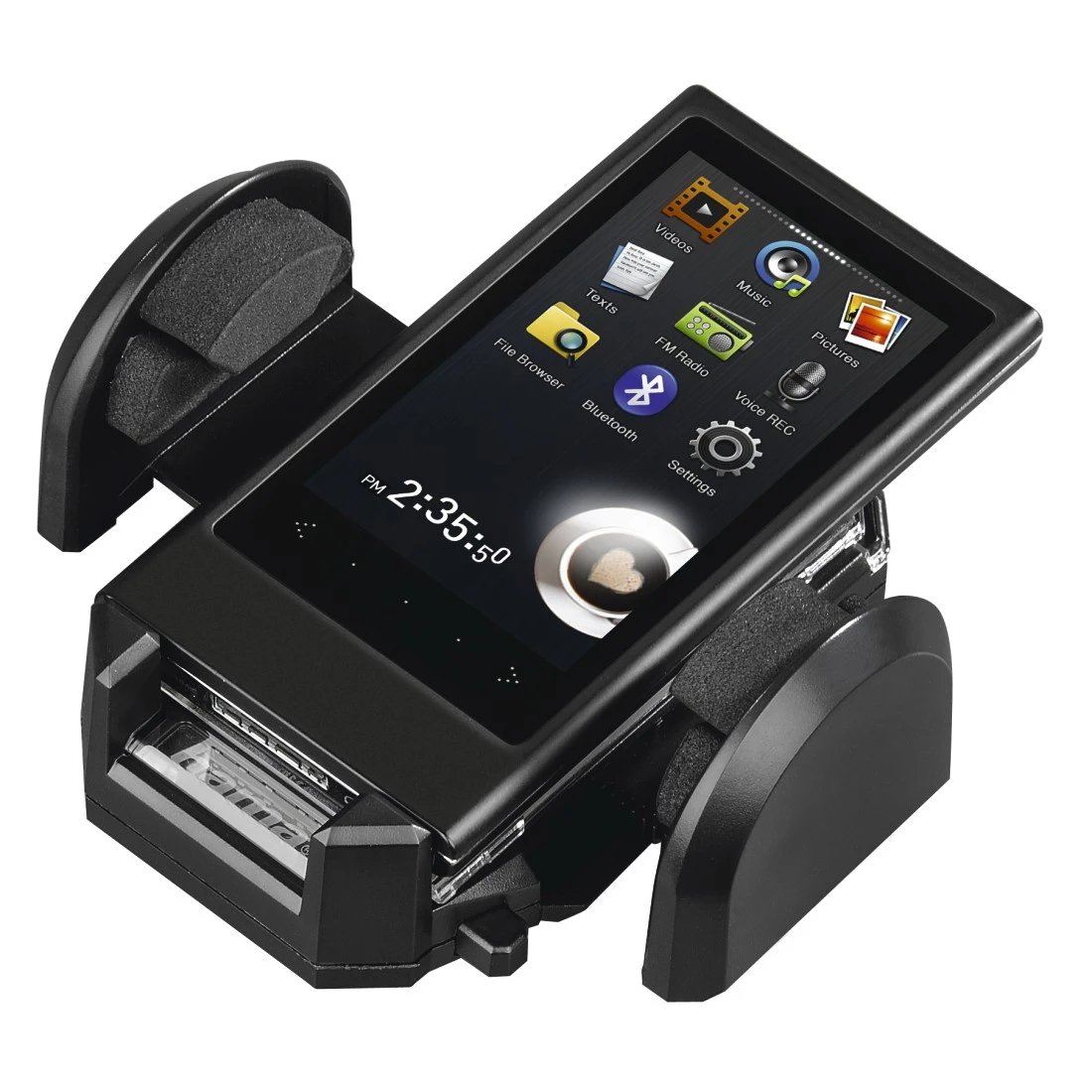 Hama Universal Handy-Halterung Saugnapf Kfz Handy-Halterung, (Saugnapf-halter  für Auto-Scheibe, für Smartphones von 5,5cm bis 9cm Breite, 360° Grad  drehbar, einstellbarer Neigungswinkel, Hoch- und Querformat, Kompakt)