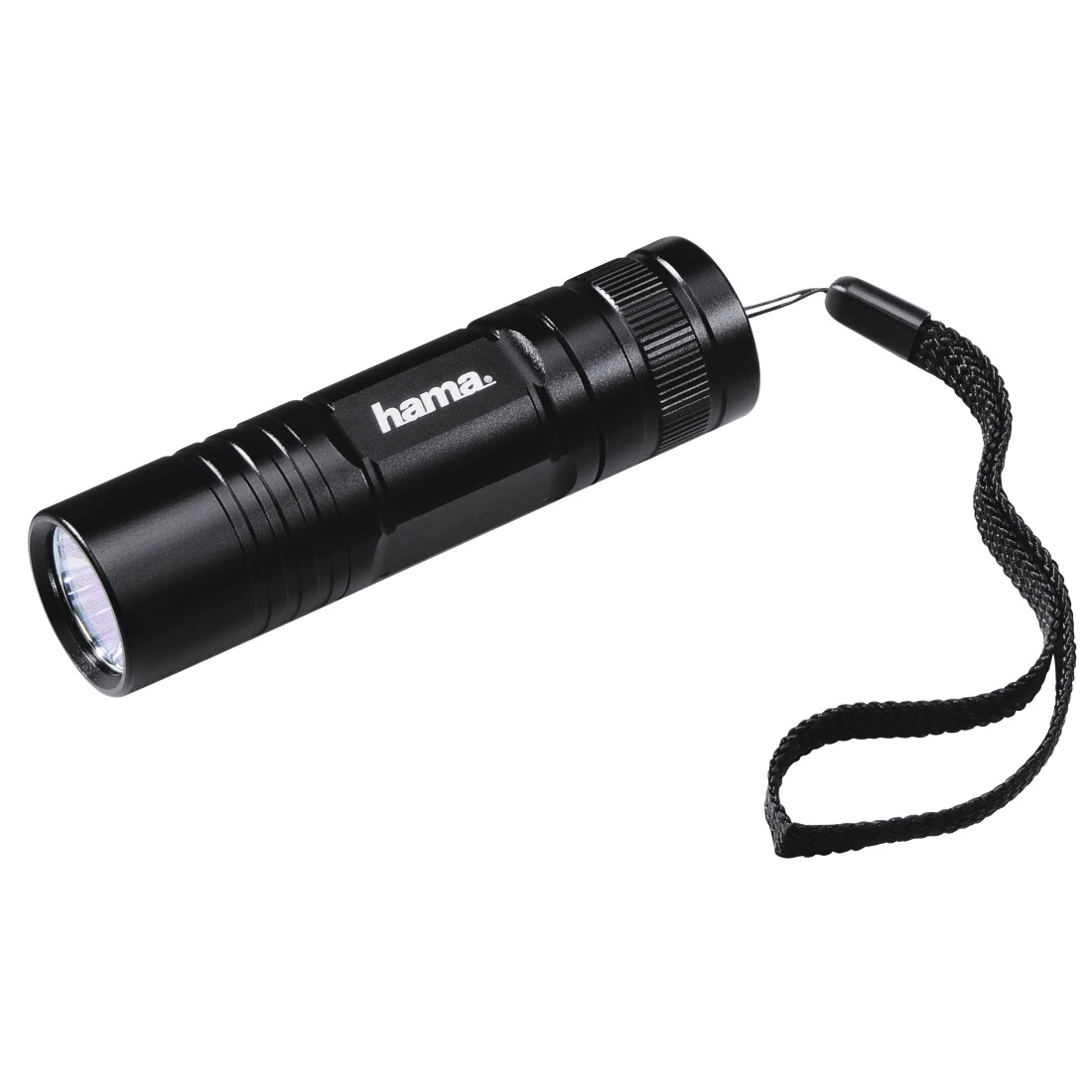 Schwarz Hama LED-Taschenlampe R-103\