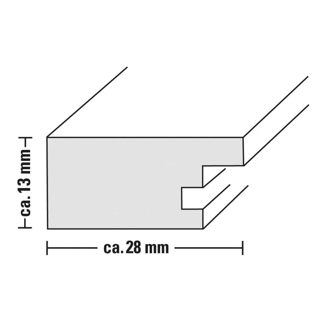 CORNICE 10X15 ILARIA BLU - Deal Sciabica