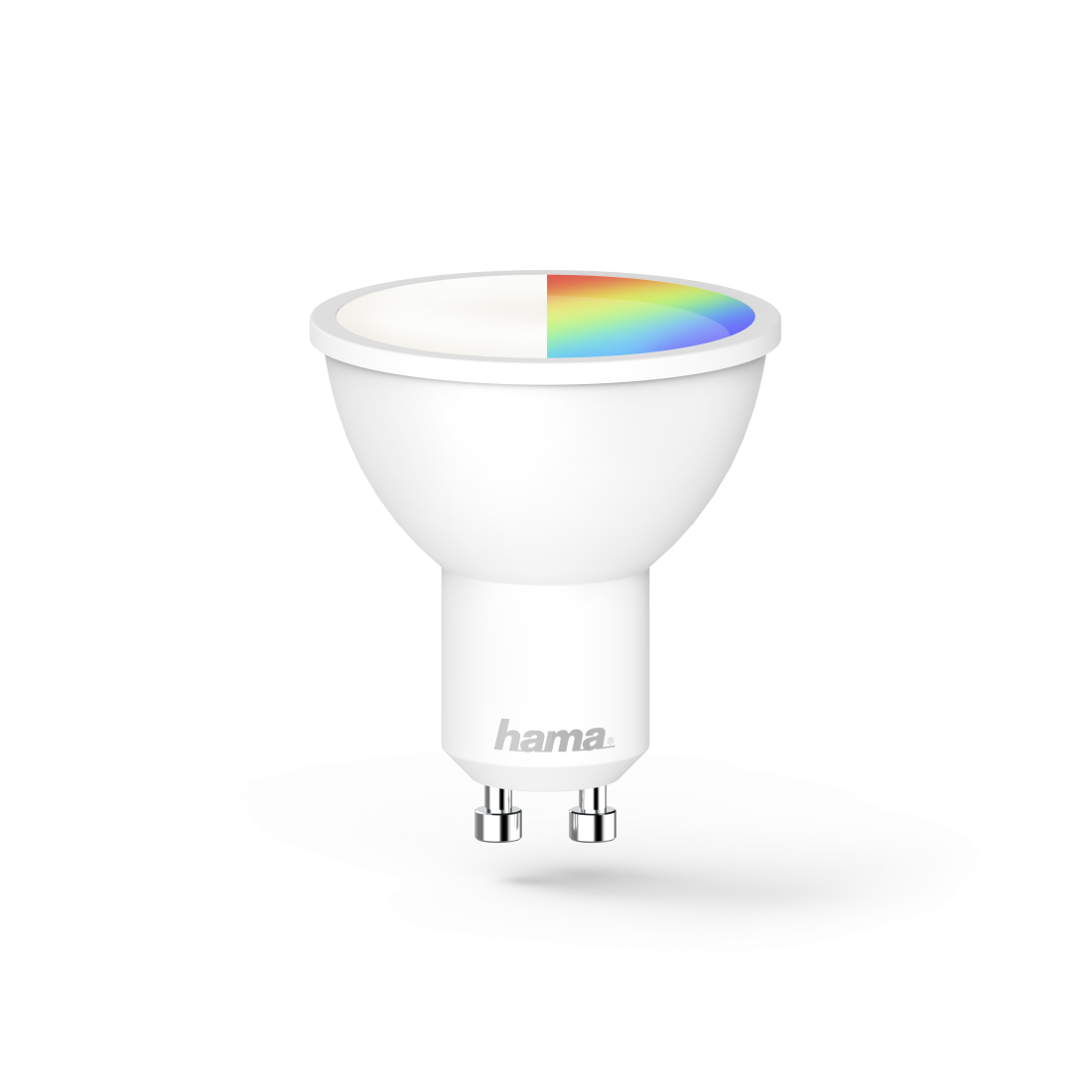 Hama 3x WLAN LED-Lampe GU10 5W 40W Birne Dimmbar App-Steuerung für Alexa Google 