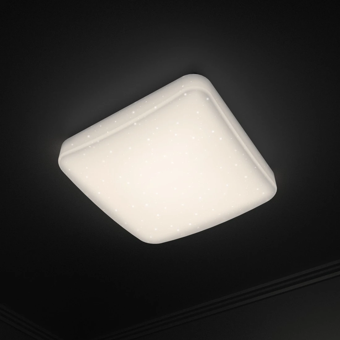 WLAN LED-Deckenleuchte dimmbar, 27 27 x Sprach/Appsteuerung, cm | \