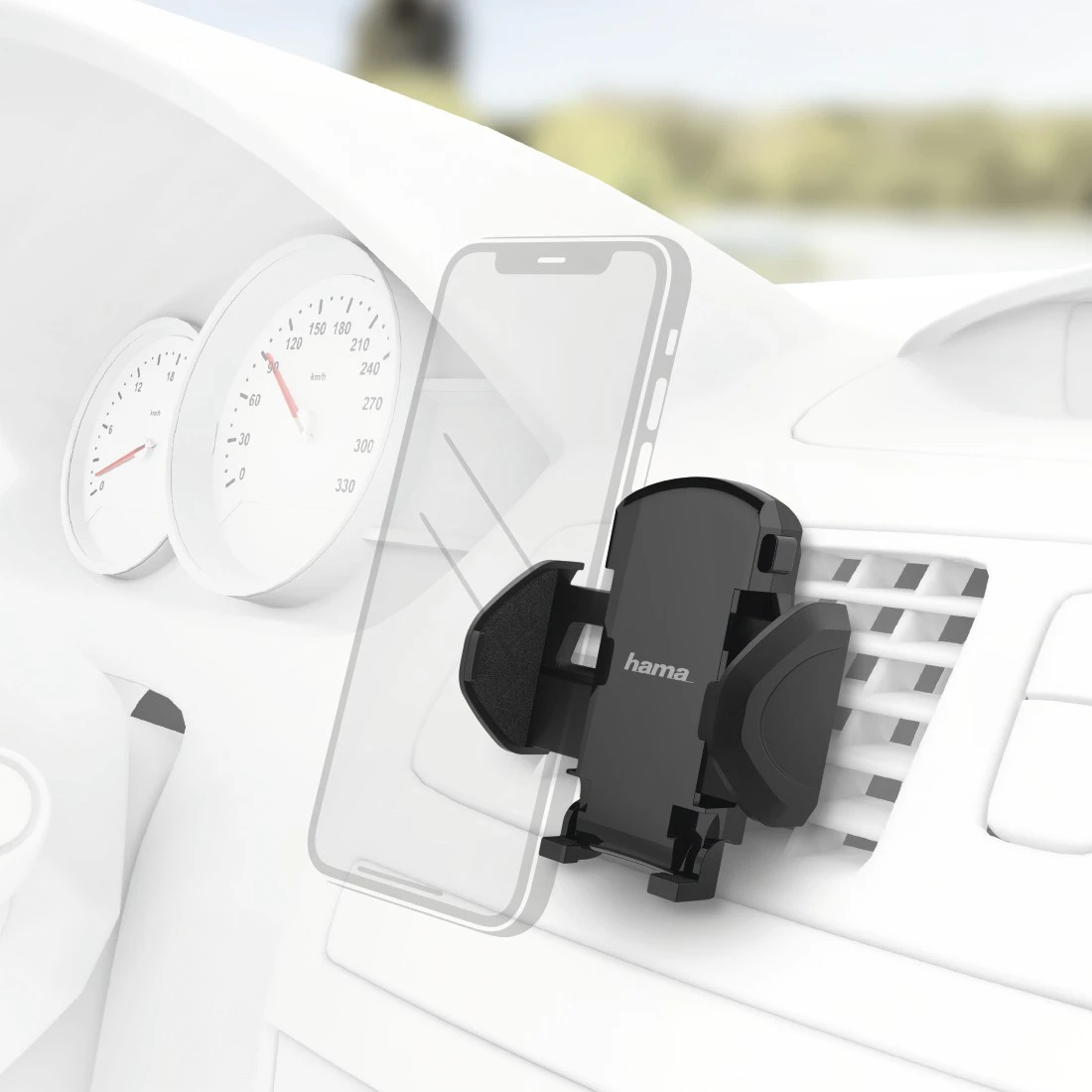 Hama Smartphone-Halterung »Auto Handyhalterung Move für Lüftung