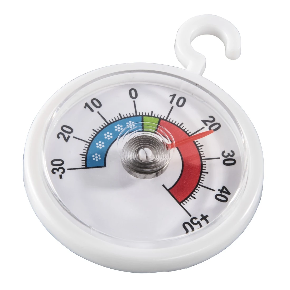 Analoges Thermometer für Kühlschrank, Gefrierschrank und Kühltruhe