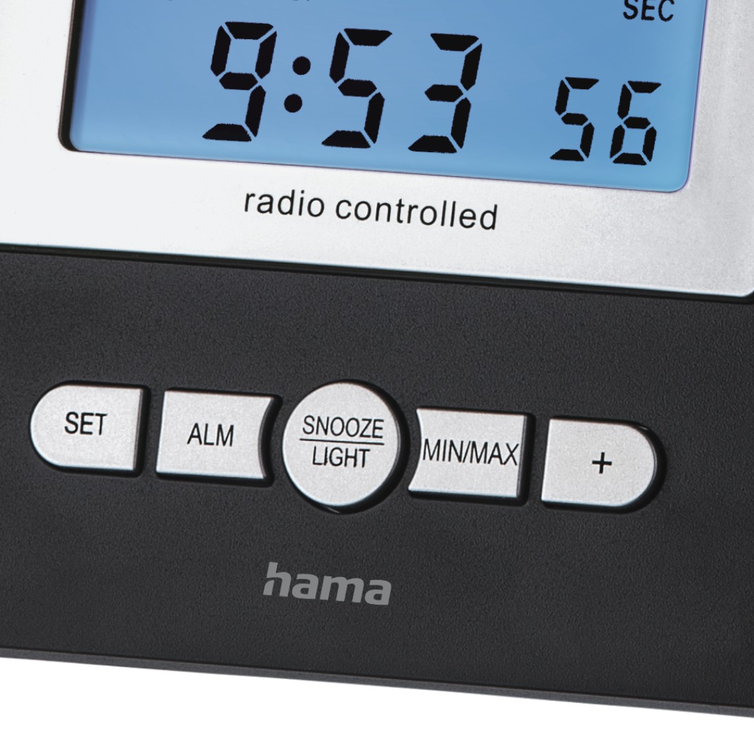 Hama EWS-170 Elektronische Wetterstation mit Außensensor Funkuhr Thermometer NEU 