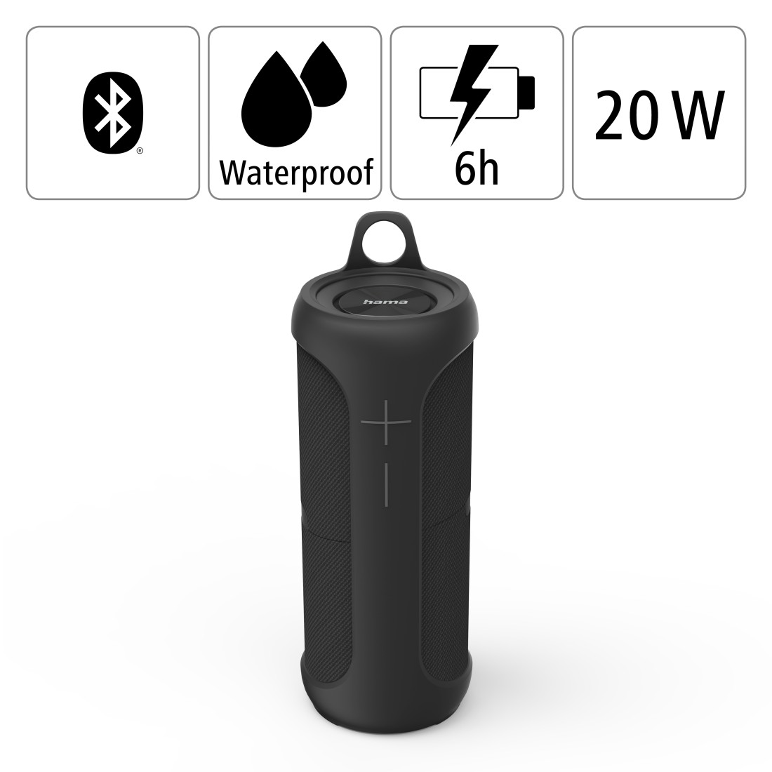 00188220 Hama Bluetooth® "Twin 2.0" Waterproof, 20 W, | DE