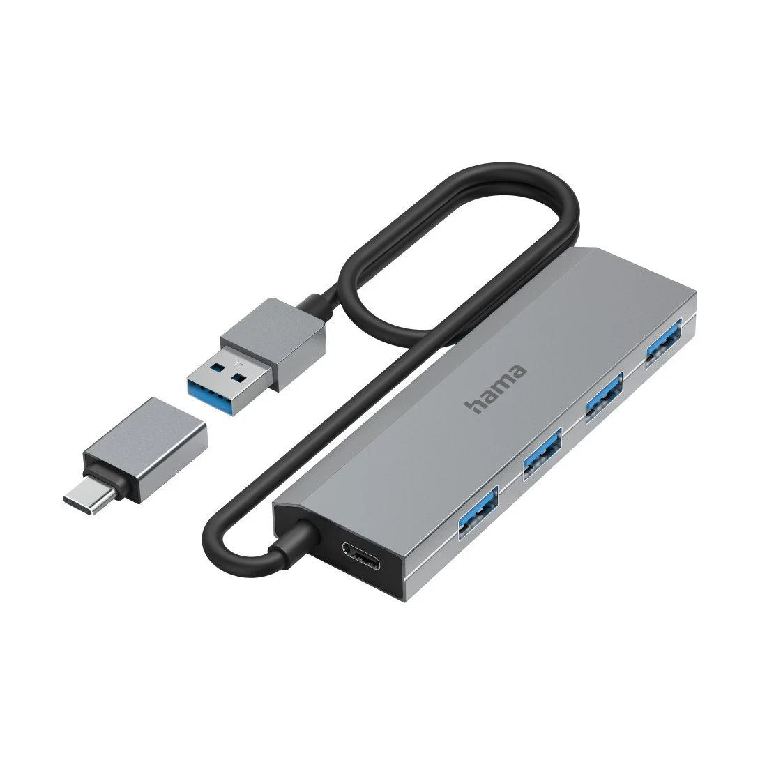 7-Port USB 3.0 Hub Mit Netzteil, 5Gbit/s - USB-A Hubs