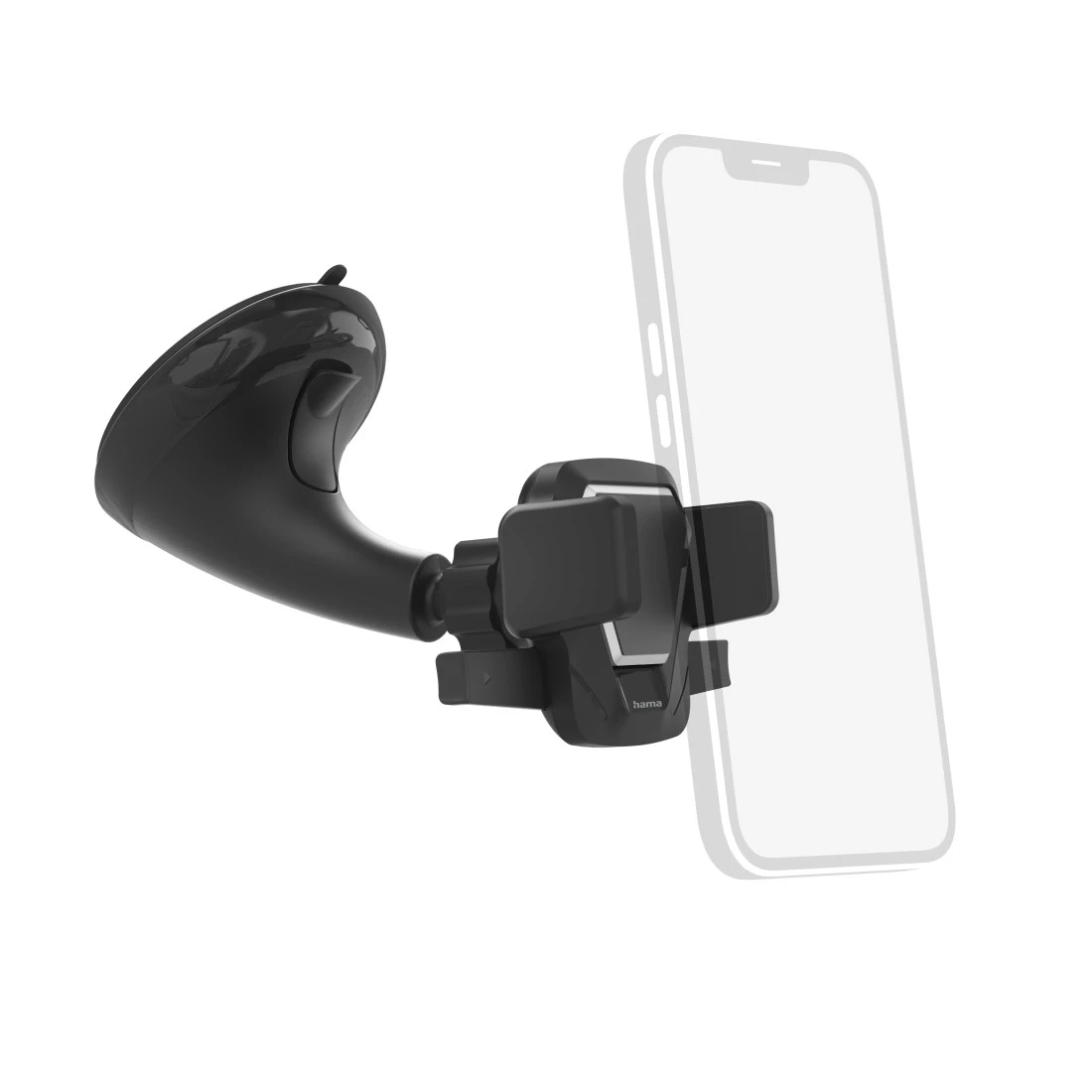 Auto-Handyhalterung Easy Snap mit Saugnapf, 360 Grad drehbar