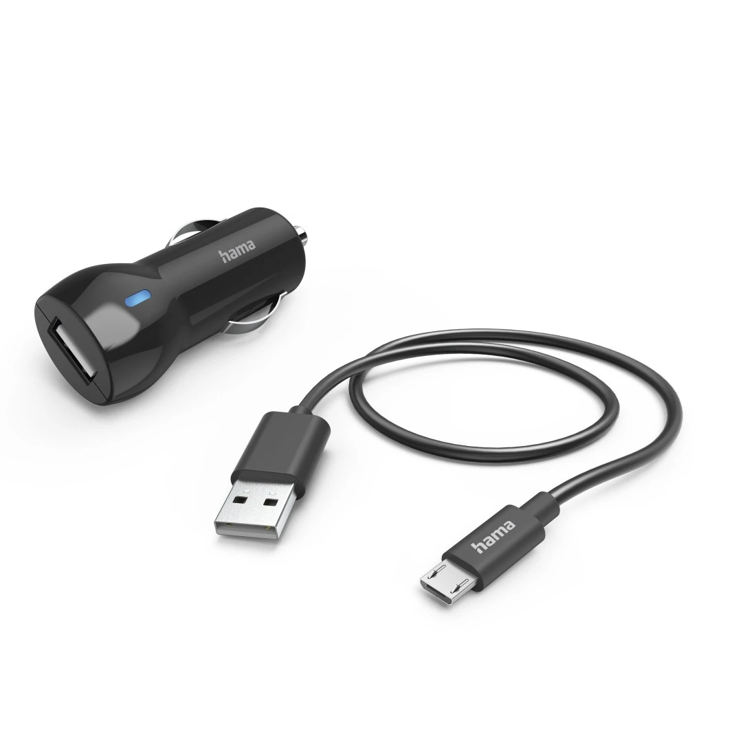 Hama USB-Ladegerät »USB Ladegerät, Zigarettenanzünder Auto, Mini  Ladeadapter 2 Anschlüsse«, (1 St.) online kaufen bei OTTO