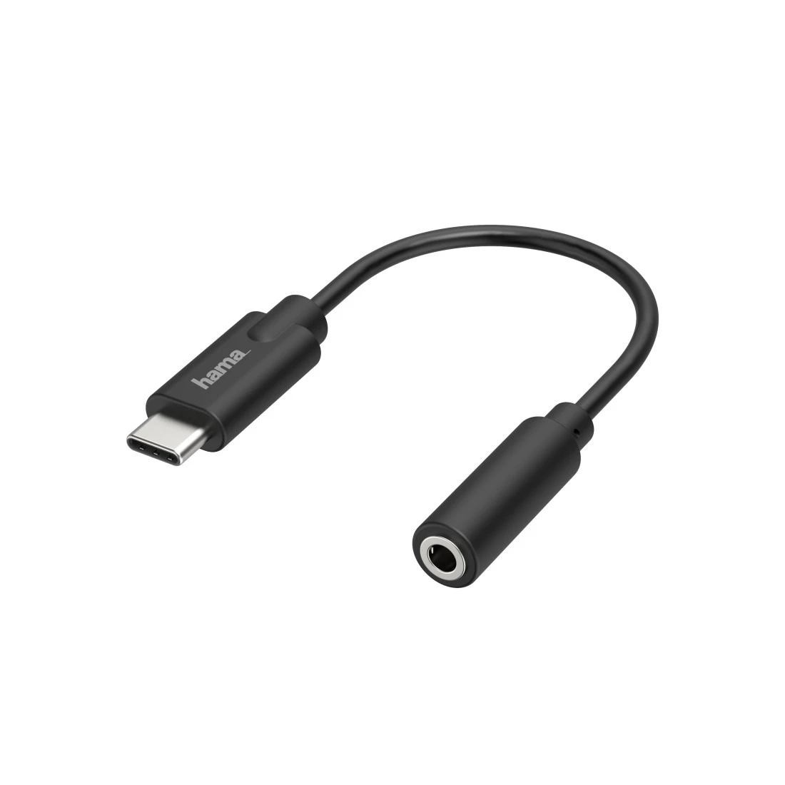 HAMA 201524 USB-C-ADAPTER-3,5MM-AUDIOBUC Aux Adapter Weiß