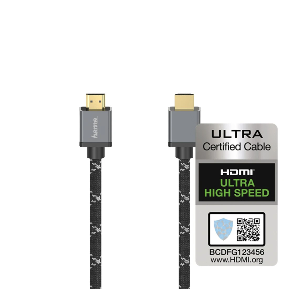 Ultra High Speed HDMI™-Kabel, zertifiziert, Stecker-Stecker, 8K, Alu, 3,0 m  | Hama