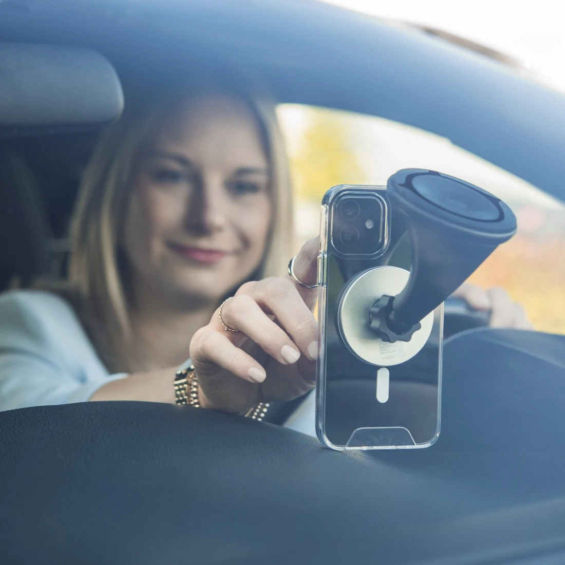 ❤ Hama Smartphone-Halterung »Auto Handyhalterung mit Saugnapf