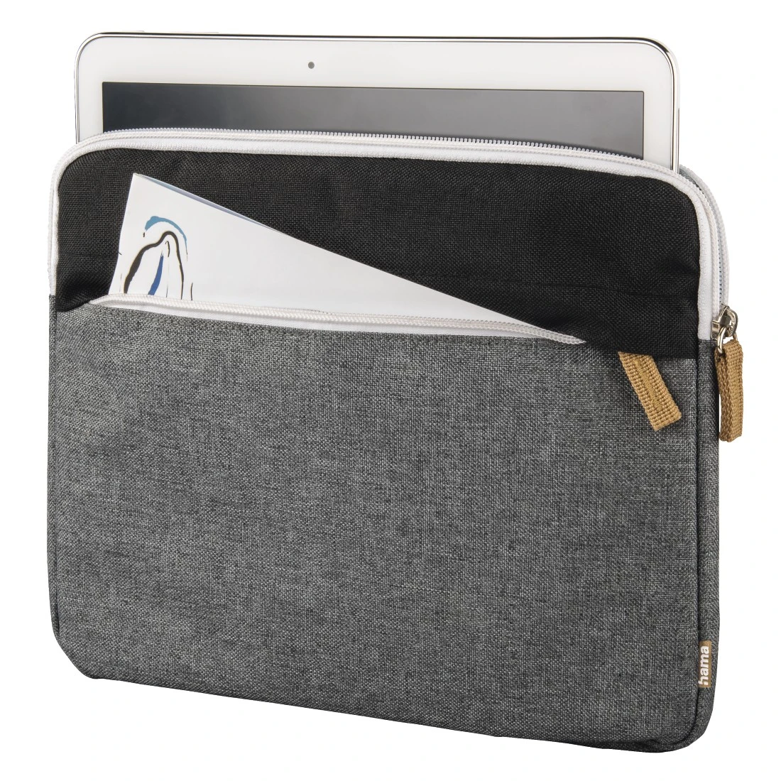 Laptop-Sleeve Schwarz/Grau bis cm (11\