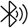 Bluetooth Icon-Darstellung.