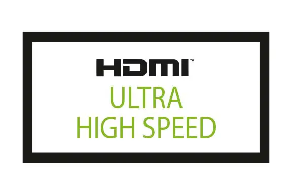 Logo: HDMI ultra high speed