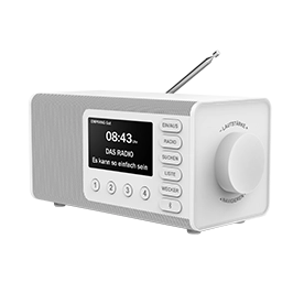 Hama Digitalradio "DR1001BT", FM/DAB/DAB+/Bluetooth® RX, Radiowecker