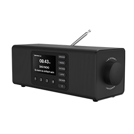 Hama Digitalradio "DR2002BT", FM/DAB/DAB+/Bluetooth® RX, Radiowecker, Stereo