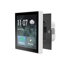 Hama Smart-Home-Zentrale, Wanddisplay Touchscreen 4", zur Smart-Home-Steuerung 
